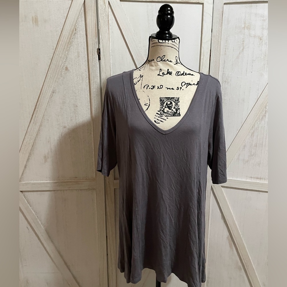 Torrid EUC grey swing top 1X